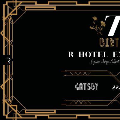 ANNIVERSAIRE DU R HOTEL EXPERIENCES - GATSBY, R hotel experiences et ...