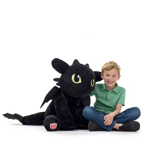 Giant Toothless Plush | How to Train Your Dragon at Build-A-Bear®