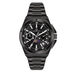 Buy Carlington Men Black Band Legacy Series Analog Wrist Watches with ...