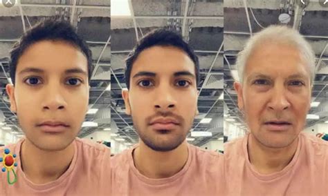 This New Filter Of Snapchat Can Make Your Selfies Look Younger Or Older ...