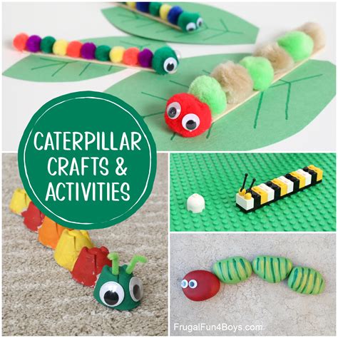 Caterpillar Crafts For Preschoolers