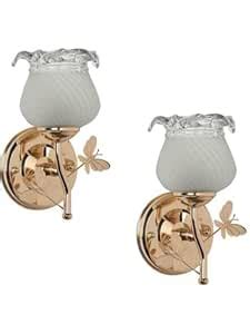 Somil Sconce Wall Lamp with Wooden Fitting and Decorative Colorful ...