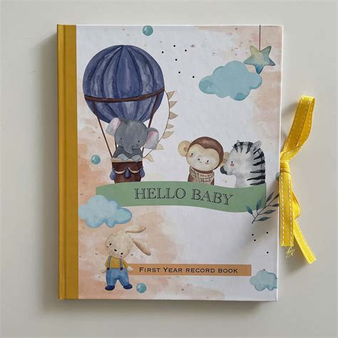 Baby First Year Record Book – Papercrush