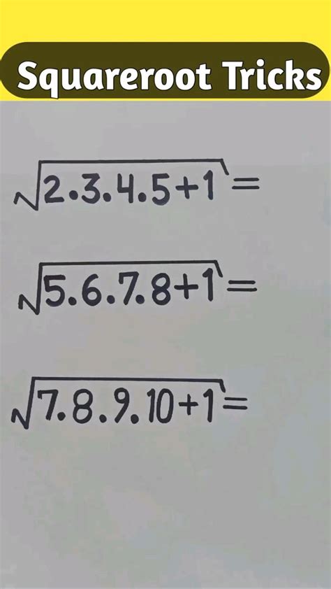 Image result for Square Root Tricks