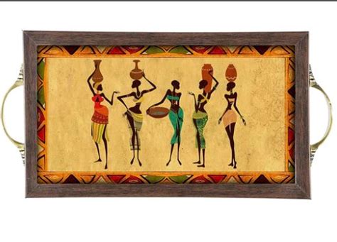 Designer Wooden Tray with Handle (Starting 12x18 Inches) - Punam ...