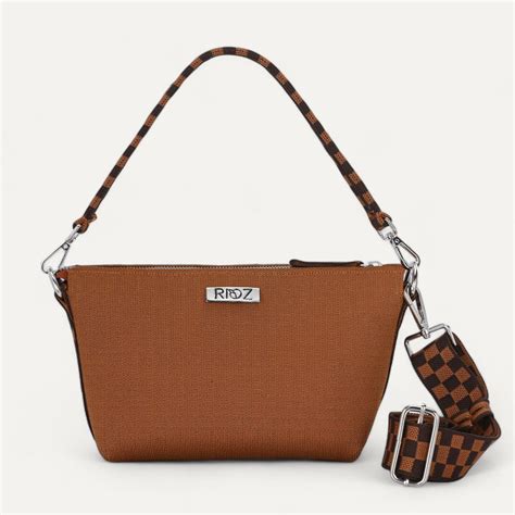 Popsicle Crossbody Bag - Brown | Rioz: Durable, Washable & Lightweight