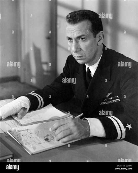 Jose Ferrer, on-set of the Film, "The Caine Mutiny", 1954 Stock Photo ...