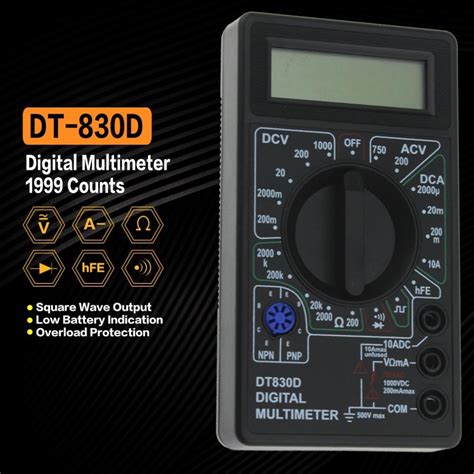 Image result for Mini Digital Multimeter
