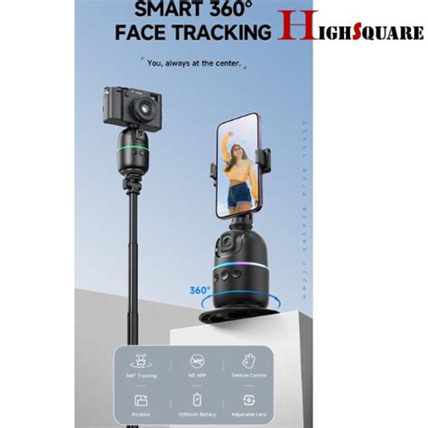 High Square NEW P03 Pro 360 Rotation Gimbal Stabilizer AI Following ...