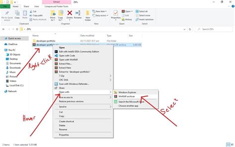 Image result for How to Save a File in a Zip Format