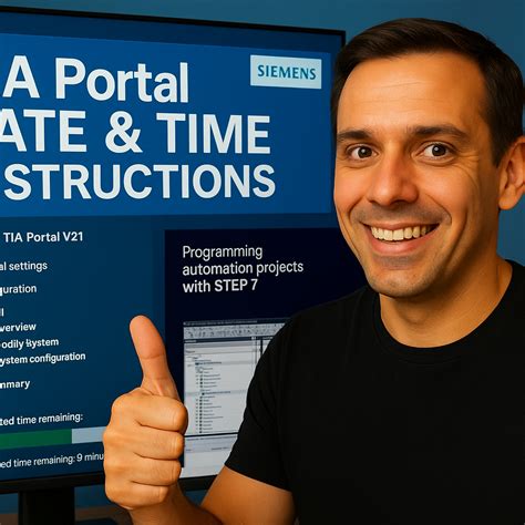 TIA Portal Date & Time Instructions Explained for Siemens S7-1200 / S7 ...