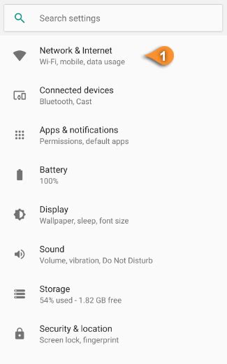Image result for Android IPv4 Preference