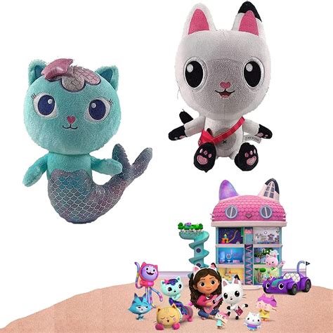 Buy Zller2587 Gabbys Dollhouse Plush Set,panda paws gabby doll house ...