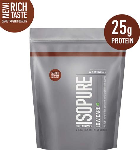 Buy ISOPURE LOW CARB WHEY PROTEIN ISOLATE POWDER 1.10 LBS 500G (DUTCH ...