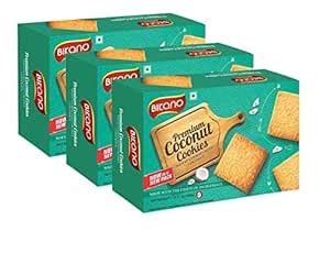 Bikano Coconut Cookie (400 g) PACK OF 3 : Amazon.in: Grocery & Gourmet ...