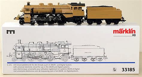 Consignment 33185 - Marklin 33185 Bavarian S3/6 Express Locomotive