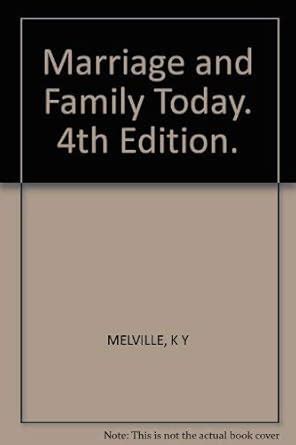 Buy Marriage and Family Today. 4th Edition. Book Online at Low Prices ...