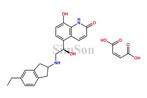 Indacaterol Mono Ethyl Impurity Maleate Salt | CAS No- 1026461-20-0 ...