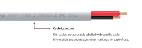 QED QX16/2 -2 Core Speaker Wire -White Jacket RoHS2 Compliant, Flame R