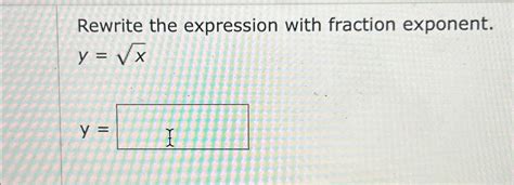 Image result for How Do You Rewrite Fraction Exponents