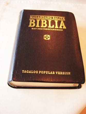 Amazon.in: Buy Tagalog Bible with Deuterocanonical Books / Magandang ...