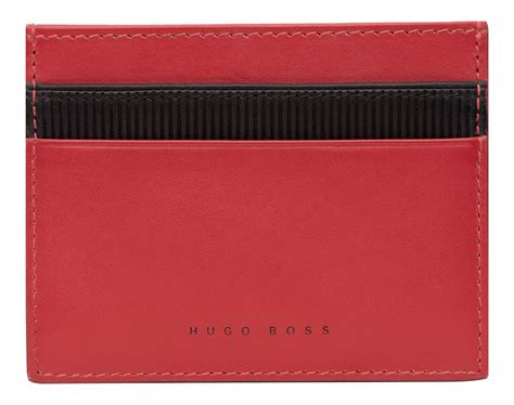 HUGO BOSS card holder Credit Card Holder Matrix Red | Buy bags, purses ...