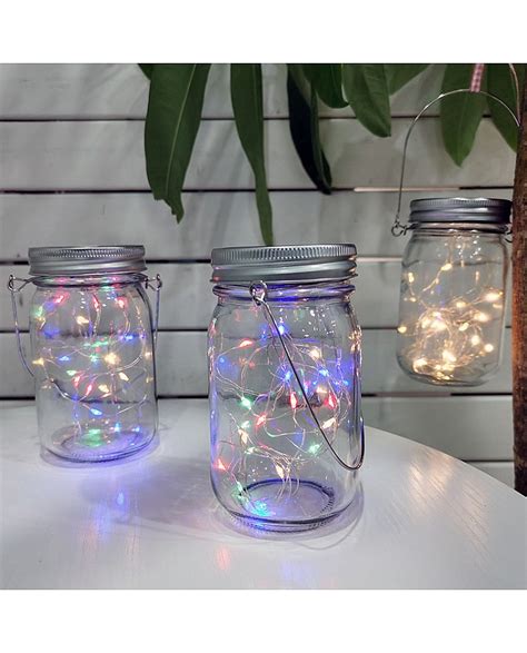 Image result for Solar Mason Jar String Lights