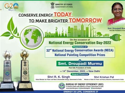 President Droupadi Murmu to felicitate winners of national energy ...