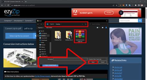 Image result for How to Convert Document to Zip File