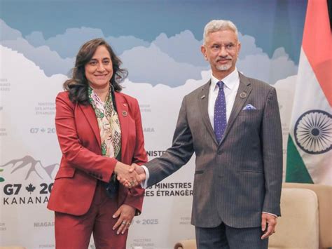 EAM Jaishankar meets Canadian FM Anand, discusses progress under India ...