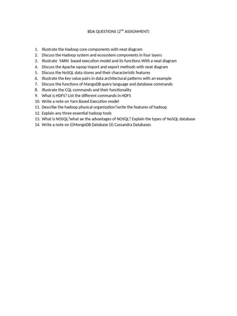 Image result for BDA Testing Requirements