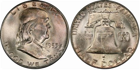 1953 Half Dollar Value (Price Chart, Error List, History & Varieties)