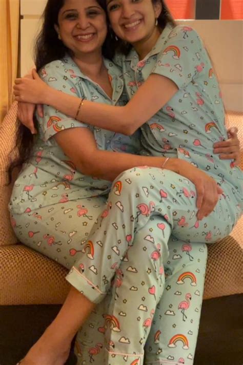 FLAMINGO FRENZY FAMILY NIGHTSUITS SET – Candy Dreams