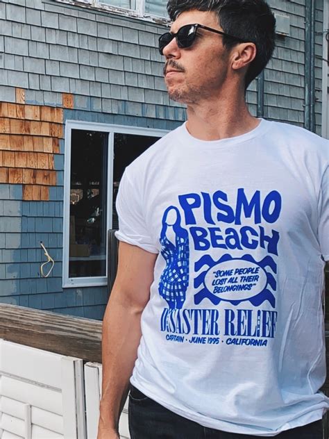 Clueless Pismo Beach Disaster Relief Tee - Totally Good Time