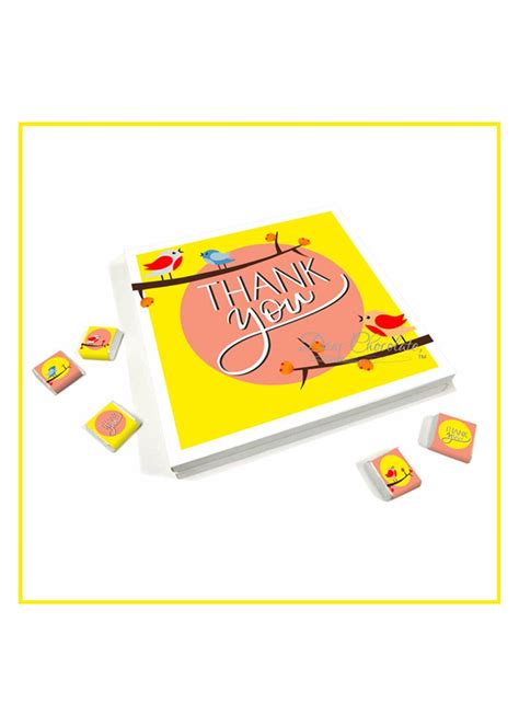Get Thank You Chocolate Gift Box (25 Pieces) at ₹ 900 | LBB Shop