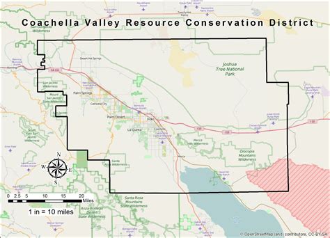 Coachella Valley California Map