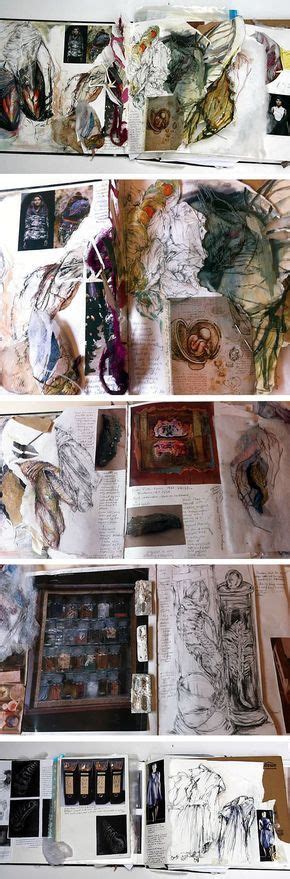 Textiles Sketchbook Examples 的图像结果