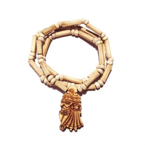 MAYAPURI Original Tulsi Kanthi Mala With Radha Krishna Pendant Locket ...