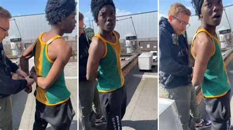 Footage shows TikToker 'Mizzy' being arrested after receiving court order | ITV News London