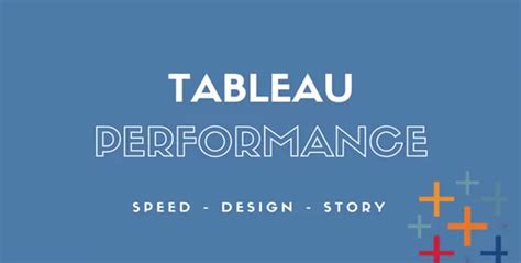 Image result for Tableau Performance Optimization