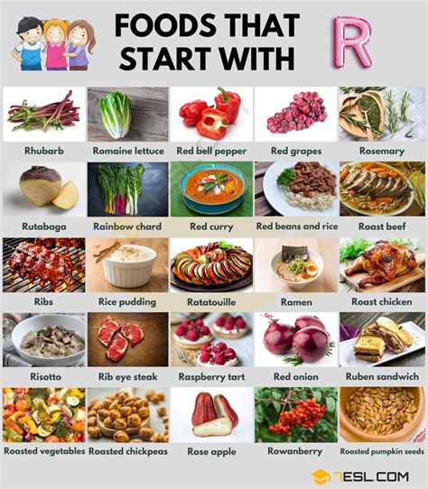 111 tasty foods that start with r in english – Artofit