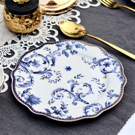 Royal Blue 8" Quarter Plates (Set of 6) – Vigneto