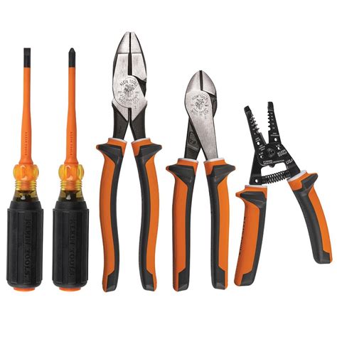 Klein Tools 94130 1000V Insulated Screwdriver Tool Set with #2 Phillips ...