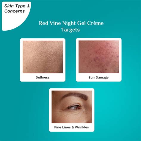Buy Red Vine Night Gel Crème With Retinol, Mulberry & Vit. C Online