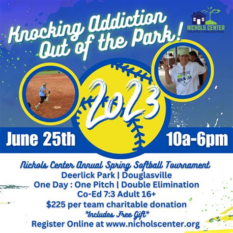 Annual Spring Softball Tournament | Nichols Center