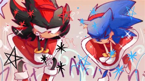 Shadow and Sonic Marilyn Monroe GIF by DressAndSkirtWindy on DeviantArt