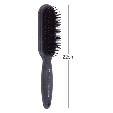 Janeke Professional Anti-Static Carbon Fibre Range Hair Brush 22cm ...