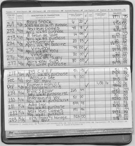 Checkbook Register Definition at Nathan Kingsbury blog
