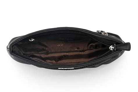 Rene Women Black Genuine Leather Clutch Bag : Amazon.in: Fashion