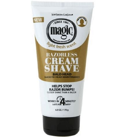 MAGIC SHAVE CREAM BALD HEAD 6OZ - GEM'S GROCERY